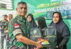 Kasdim Jayapura Tegaskan Kepedulian Sosial dan Kebersamaan dalam Bakti Sosial di Panti Asuhan Muhammadiyah