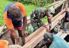 Pembangunan Jembatan Garuda di Kampung Candra Jaya, Wujud Kolaborasi dan Harapan Baru Bagi Warga