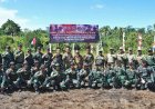 “Merajut Kebhinnekaan dan Persatuan” Kuali Merah Putih Bobon Santoso Satukan Warga Perbatasan