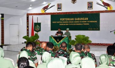 Ketua Persit Cabang XVI Kodim 1707/Merauke: Kebersamaan dan Keharmonisan Keluarga Jadi Kekuatan Utama Persit
